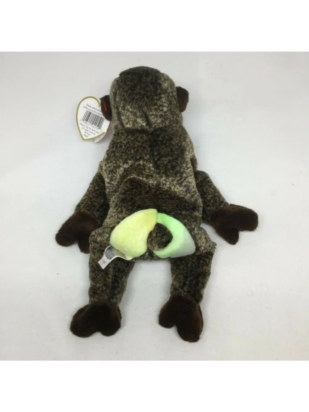 Ty Beanie Baby Cheeks Baboon Plush Stuffed Animal Toy Retired Tag May 18 1999